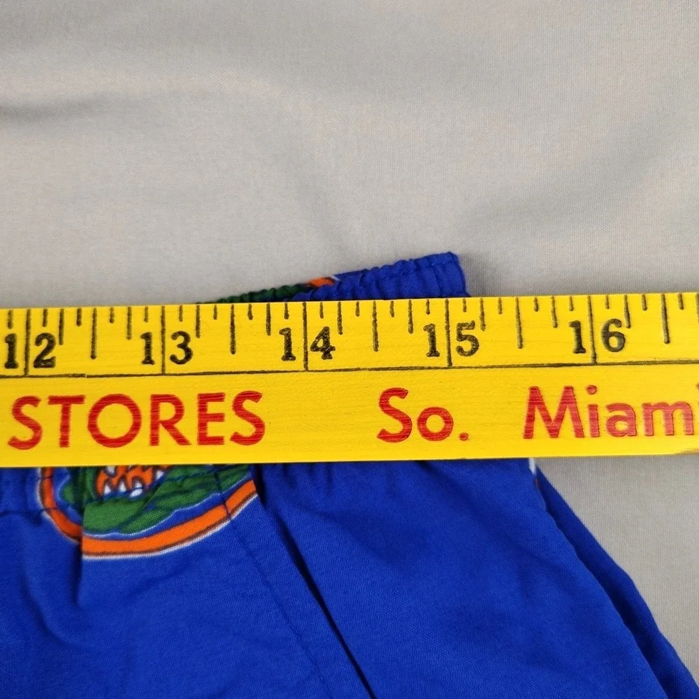 Columbia PFG Mens Medium Florida Gators Swim Trunks Blue NCAA Gator Logo Shorts